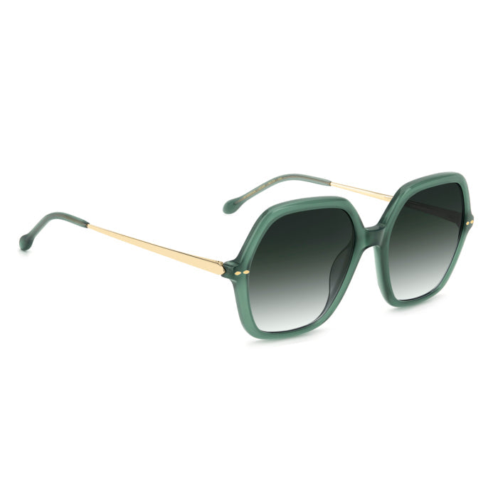 Isabel Marant IM 0206/G/S Vert Sauge 1ED de trois-quarts opposée - Les Lunettes de Pauline