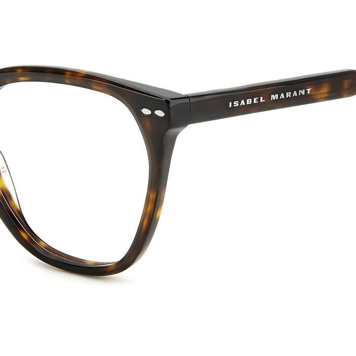 Isabel Marant IM 0114 Havane Marron 086 en détail des branches - Les Lunettes de Pauline