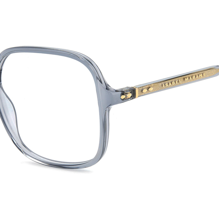 Isabel Marant IM 0063 Gris Bleuté KB7 en détail des branches - Les Lunettes de Pauline