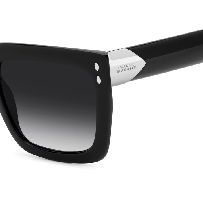 Isabel Marant IM 0213/S Noir 807 en détail des branches - Les Lunettes de Pauline