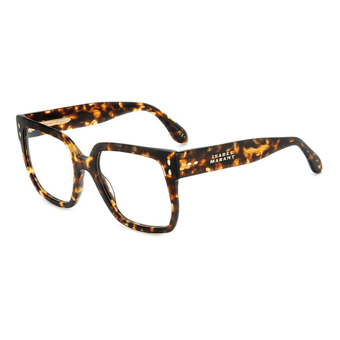 Isabel Marant IM 0128 Havane Marron 086 de trois-quarts - Les Lunettes de Pauline