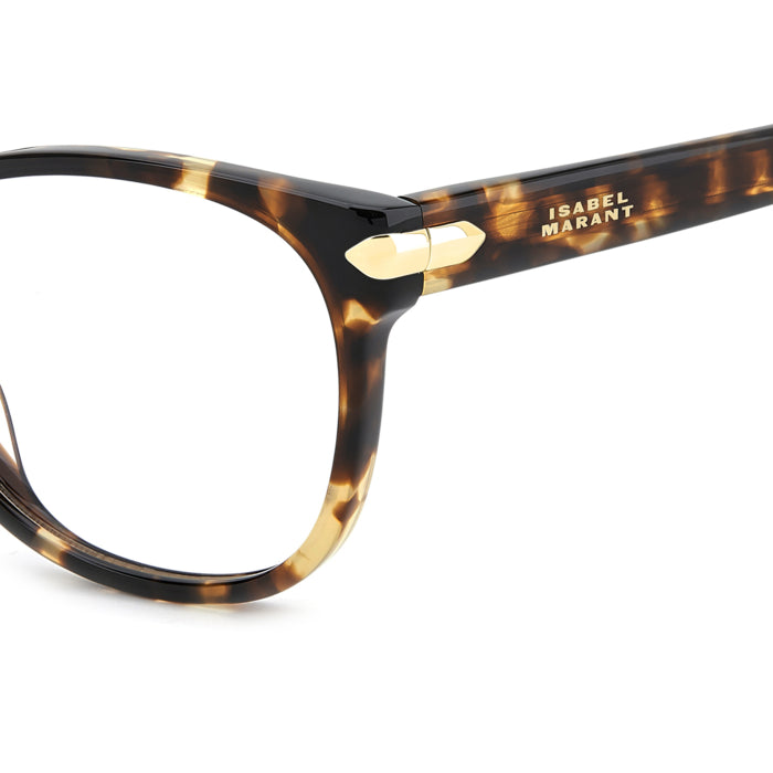 Isabel Marant IM 0272 Havane Marron 086 en détail des branches - Les Lunettes de Pauline