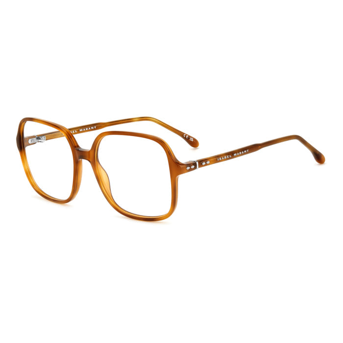Isabel Marant IM 0063 Caramel Translucide 45Z de trois-quarts - Les Lunettes de Pauline