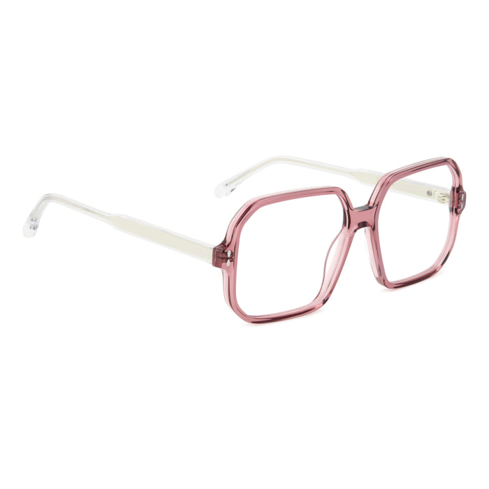 Isabel Marant IM 0168 Rose Translucide 35J de trois-quarts opposée - Les Lunettes de Pauline