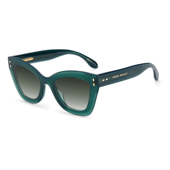 Isabel Marant IM 0050/G/S Vert Émeraude 1ED de trois-quarts - Les Lunettes de Pauline