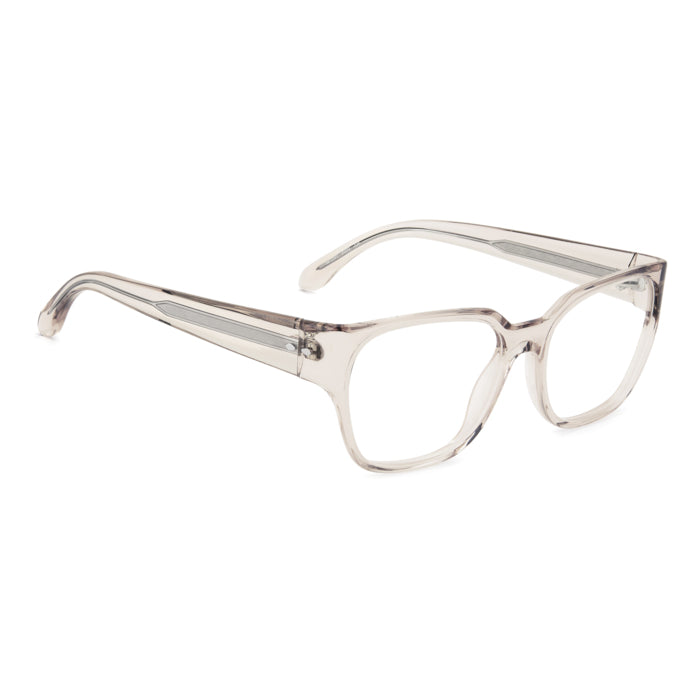 Isabel Marant IM 0241 Beige Rosé Translucide FWM de trois-quarts opposée - Les Lunettes de Pauline