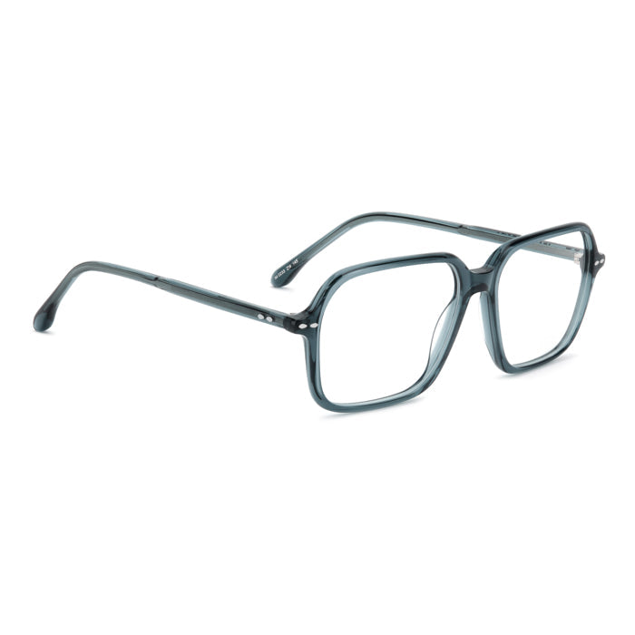 Isabel Marant IM 0233 Bleu Canard ZI9 de trois-quarts opposée - Les Lunettes de Pauline