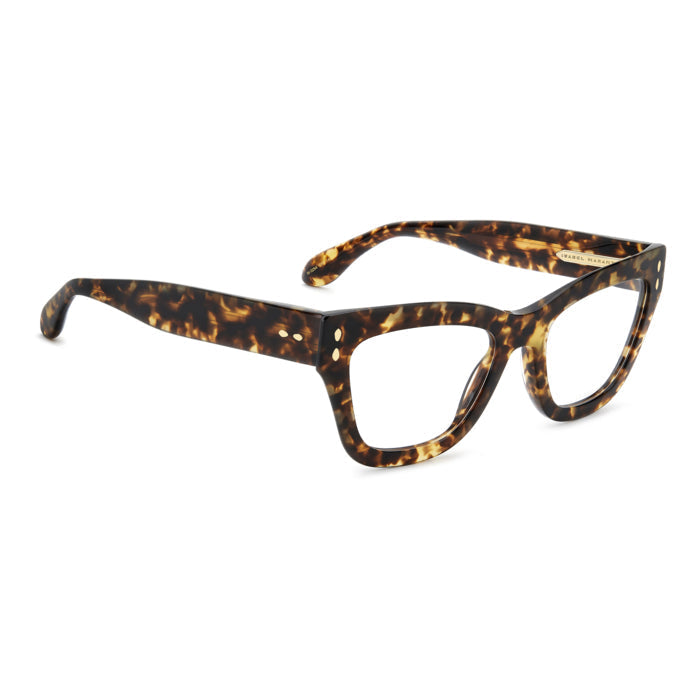 Isabel Marant IM 0254 Havane Marron 086 de trois-quarts opposée - Les Lunettes de Pauline