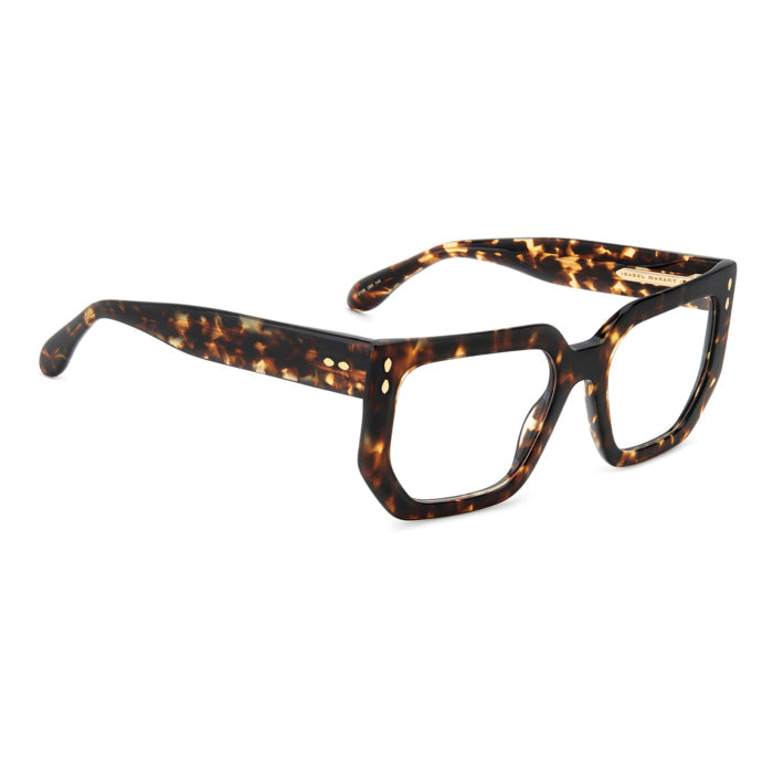Isabel Marant IM 0186 Havane Marron 086 de trois-quarts opposée - Les Lunettes de Pauline