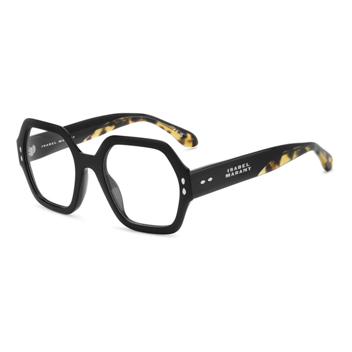 Isabel Marant IM 0269 Noir et Écaille WR7 de trois-quarts - Les Lunettes de Pauline