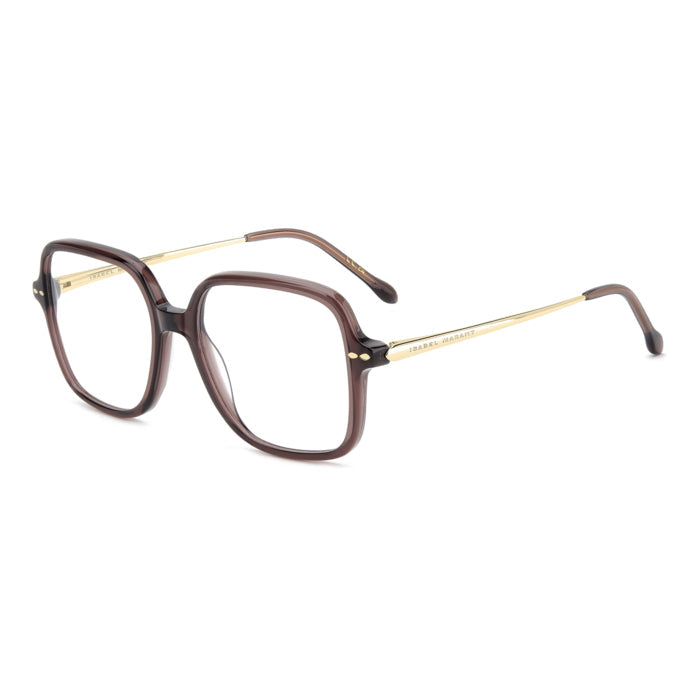 Isabel Marant IM 0203 Prune Or T1W de trois-quarts - Les Lunettes de Pauline