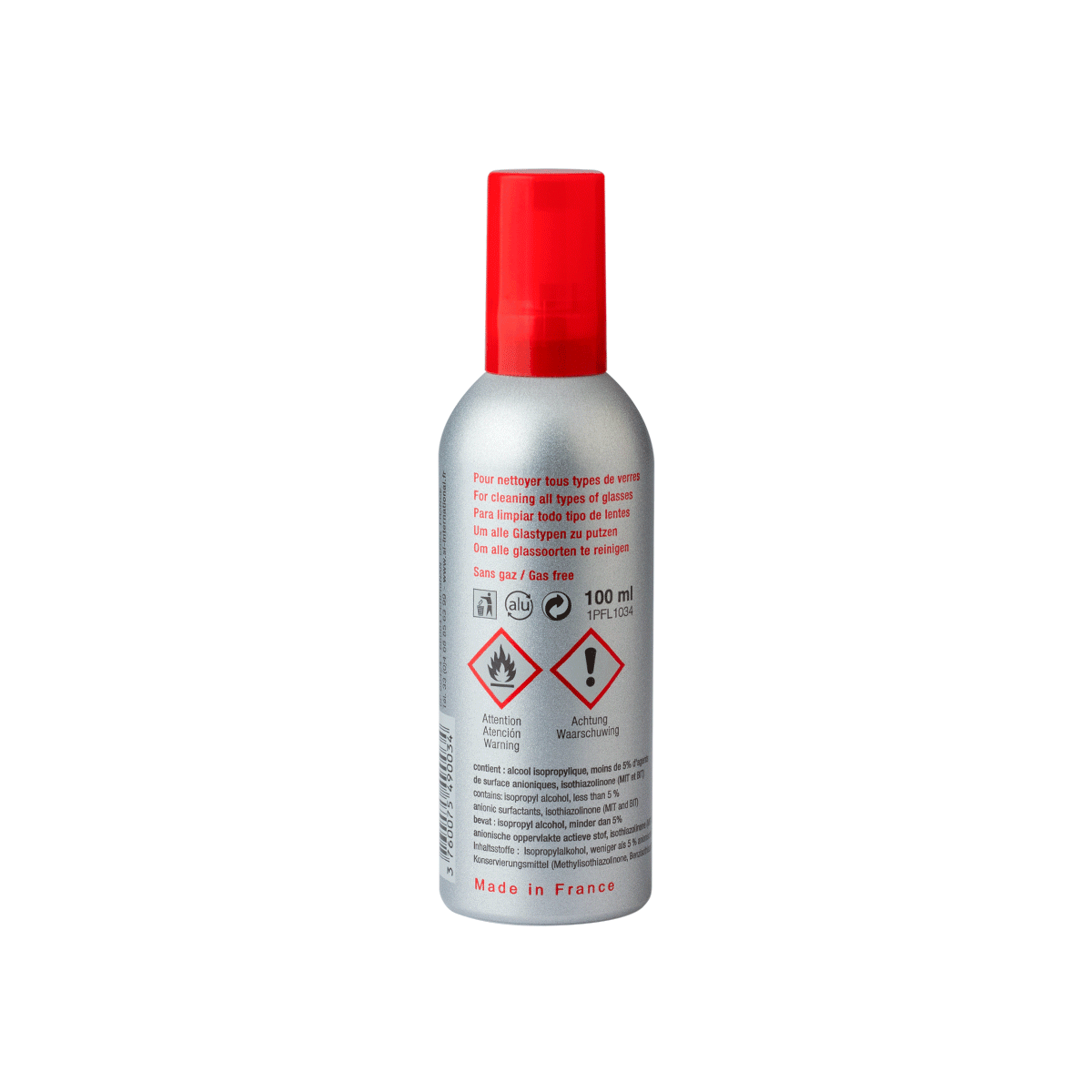 Siclair Spray nettoyant rechargeable 100ml - Les Lunettes de Pauline