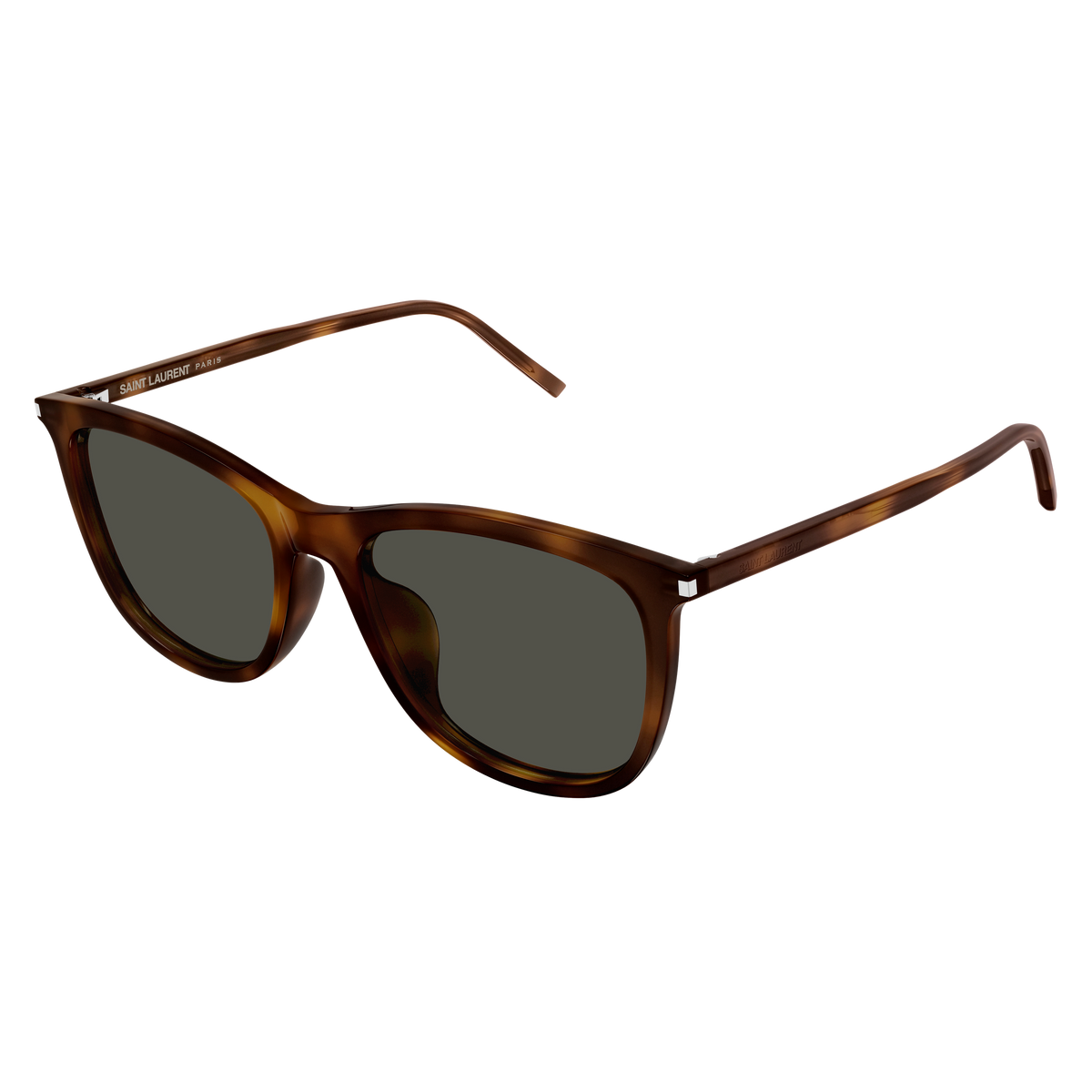 Saint Laurent Corner Angle SL 940/K Écaille Havane 002 de trois-quarts - Les Lunettes de Pauline