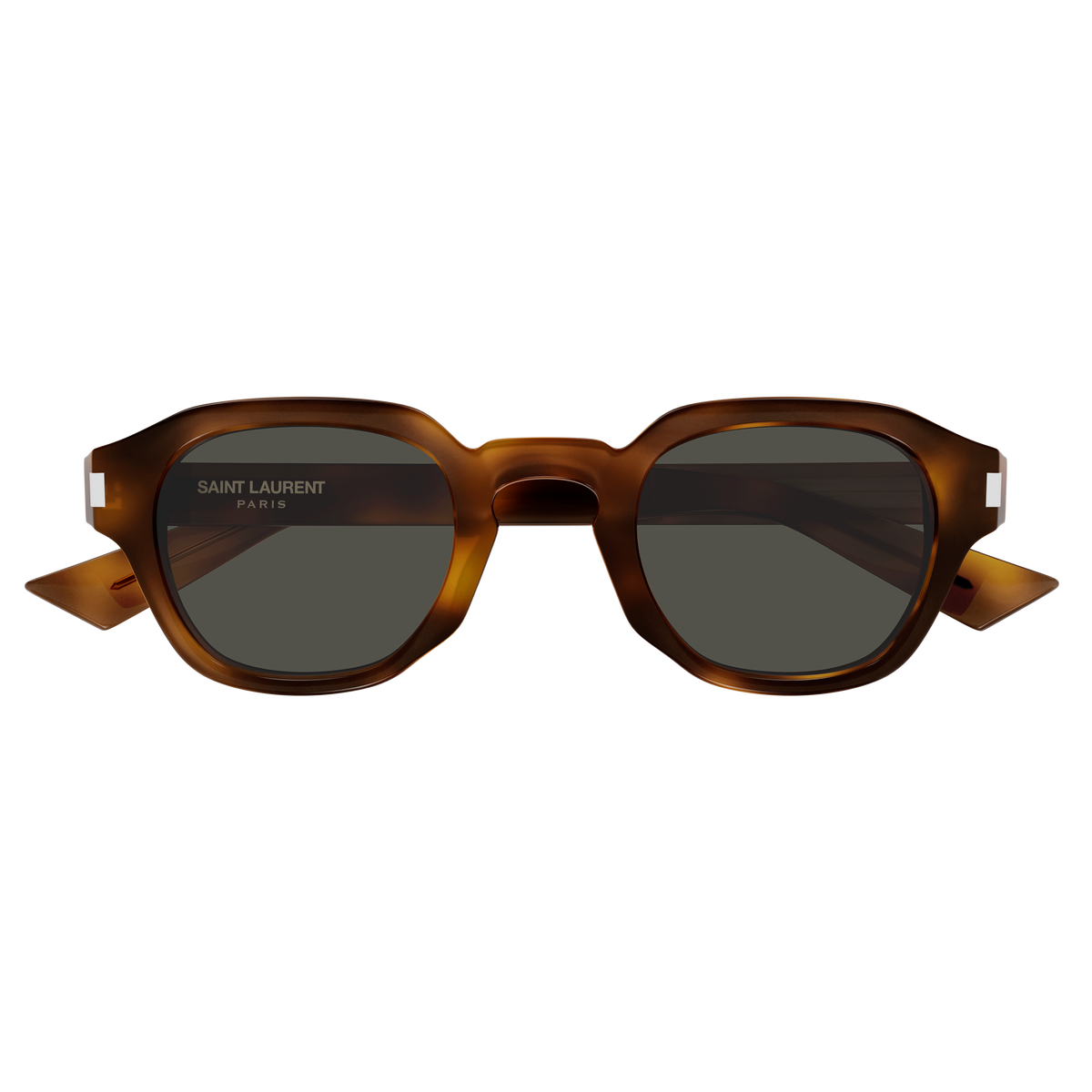 Saint Laurent Corner Angle SL 946 Écaille Havane 002 de face - Les Lunettes de Pauline