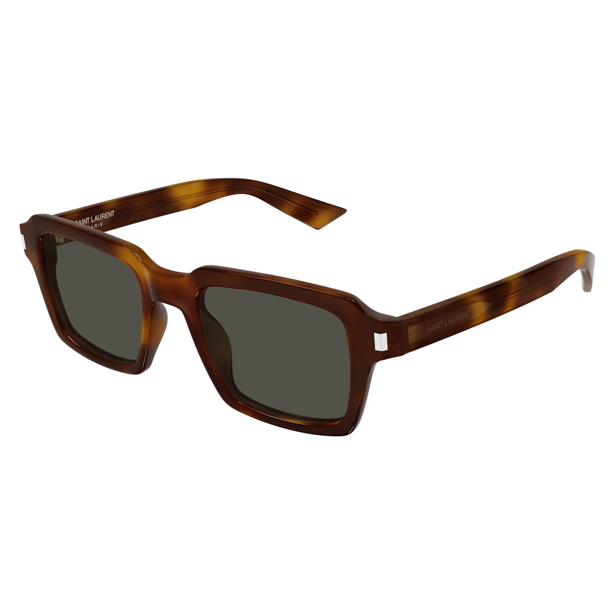 Saint Laurent Corner Angle SL 947 Écaille Havane 002 de trois-quarts - Les Lunettes de Pauline