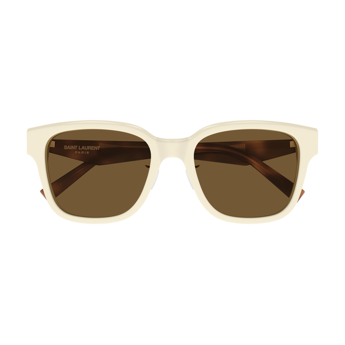Saint Laurent Monogram SL M173/K Ivoire 004 de face - Les Lunettes de Pauline