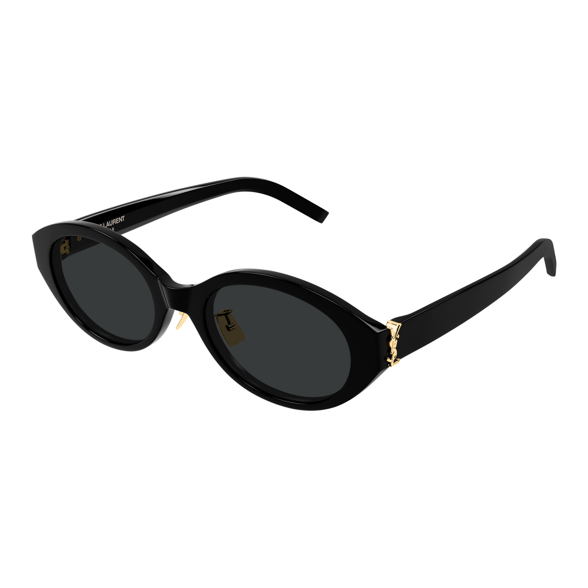 Saint Laurent Monogram SL M181/J Noir 001 de trois-quarts - Les Lunettes de Pauline