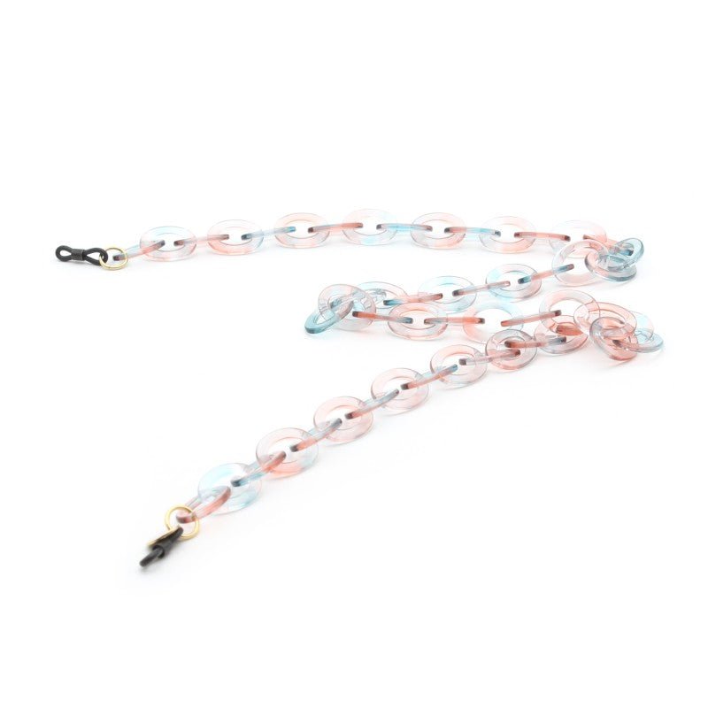 Valrose Chaîne acétate avec maillons ovale - Les Lunettes de Pauline