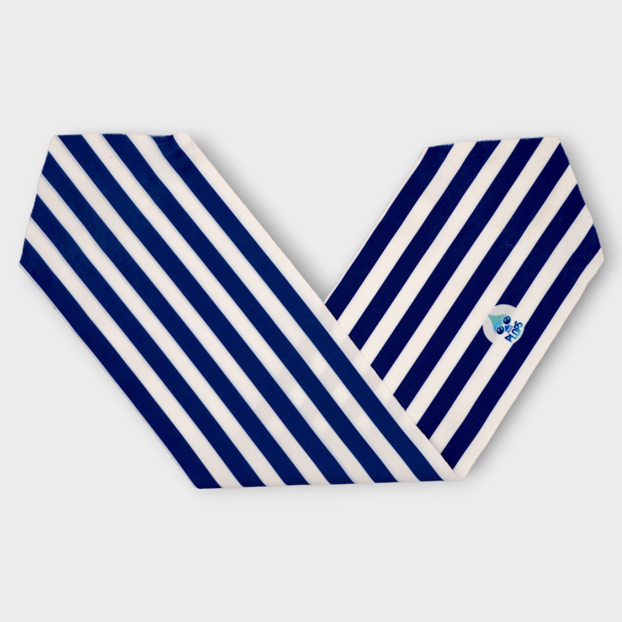 Waterplops Bandana Marinière – Lunettes de piscine 4 - 7ans - Les Lunettes de Pauline