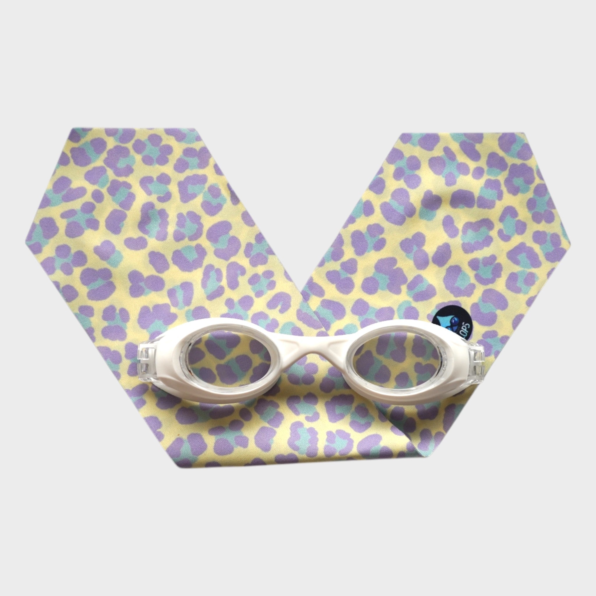 Waterplops Léopard – Lunettes de piscine 8 - 12ans - Les Lunettes de Pauline
