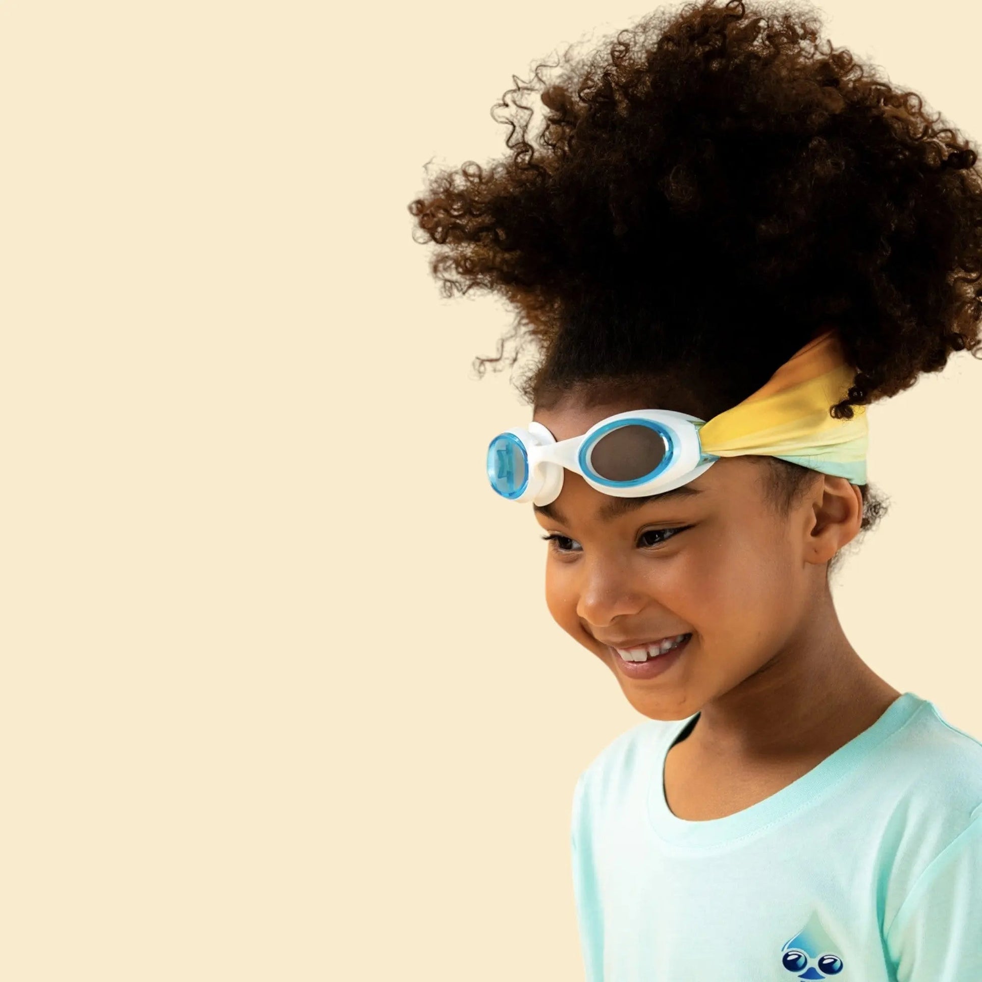 Waterplops Morning Bliss – Lunettes de piscine 4-7ans - Les Lunettes de Pauline
