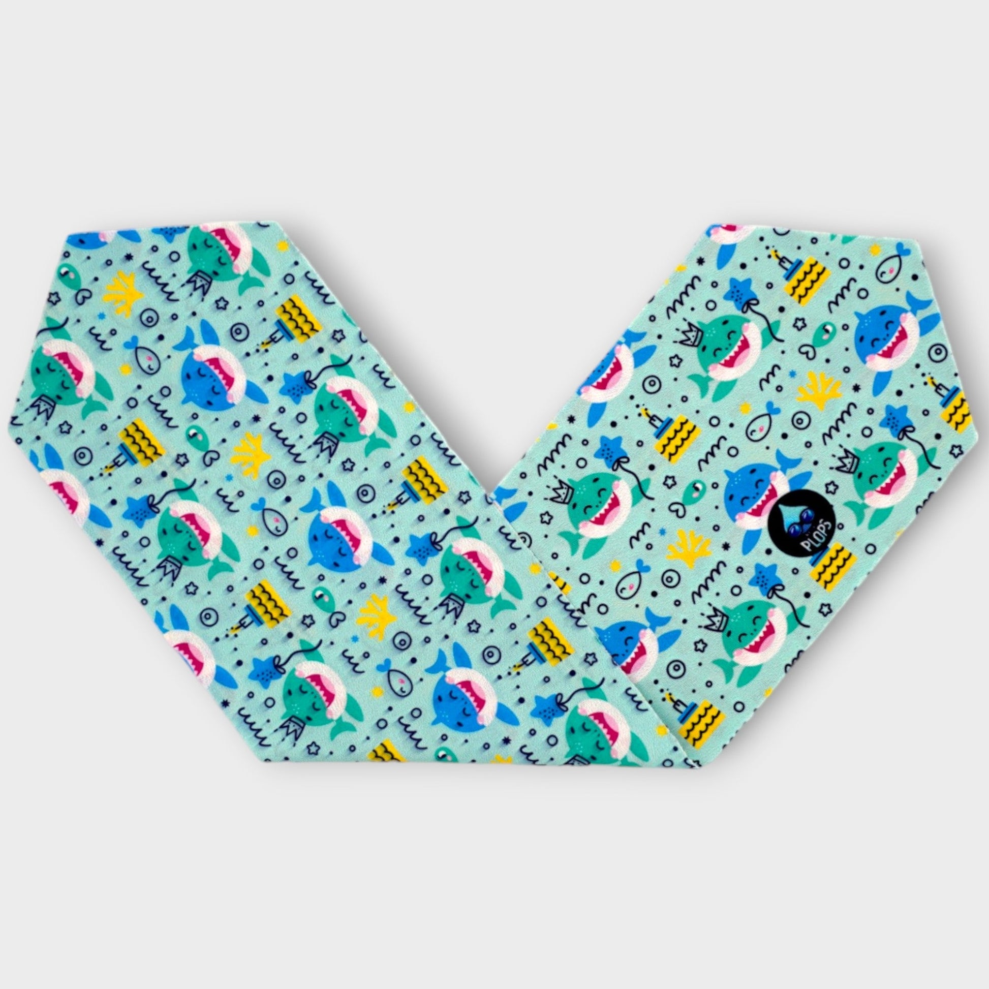 Waterplops Requins – Lunettes de piscine 4 - 7ans - Les Lunettes de Pauline