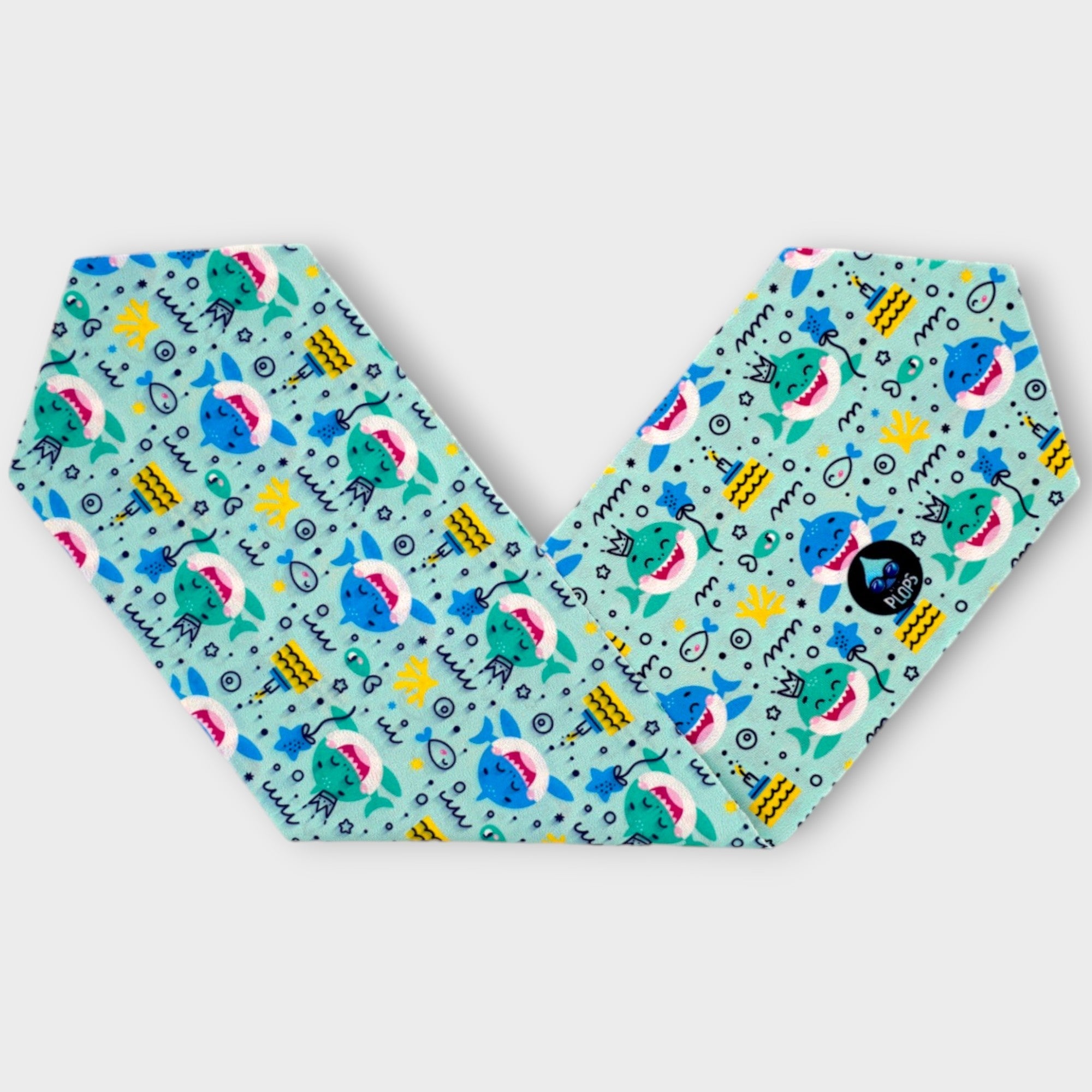 Waterplops Requins – Lunettes de piscine 4 - 7ans - Les Lunettes de Pauline