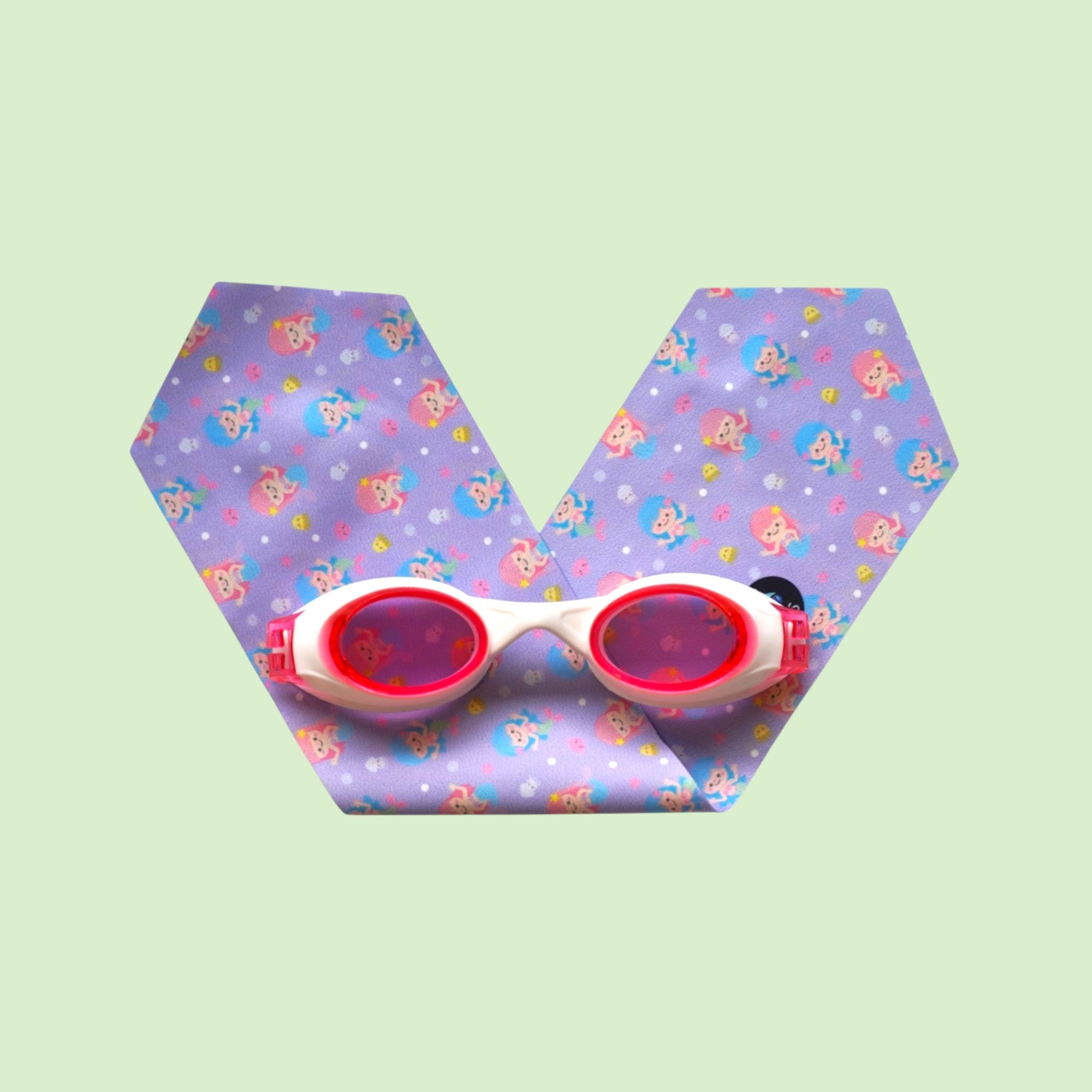 Waterplops Sirène – Lunettes de piscine 4 - 7ans - Les Lunettes de Pauline