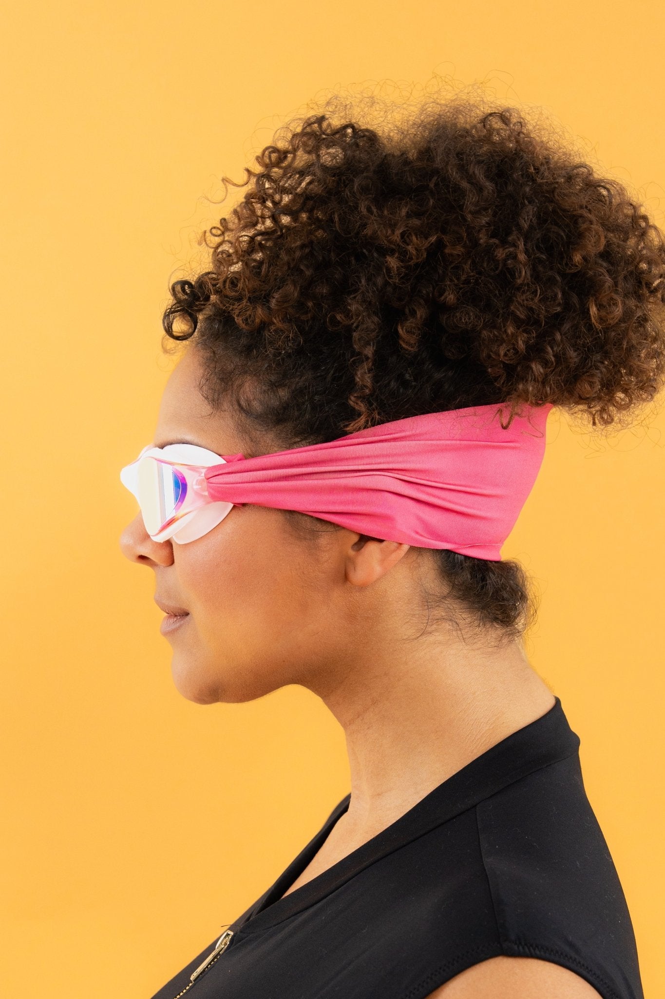 Waterplops Uni Fuchsia – Lunettes de piscine adultes - Les Lunettes de Pauline