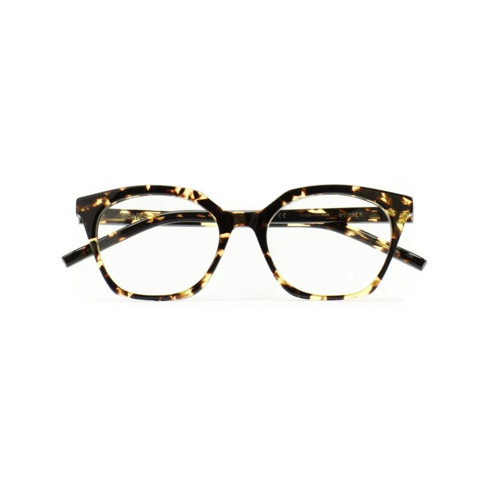 Kaleos Winner Havane Moucheté 02 de face - Les Lunettes de Pauline