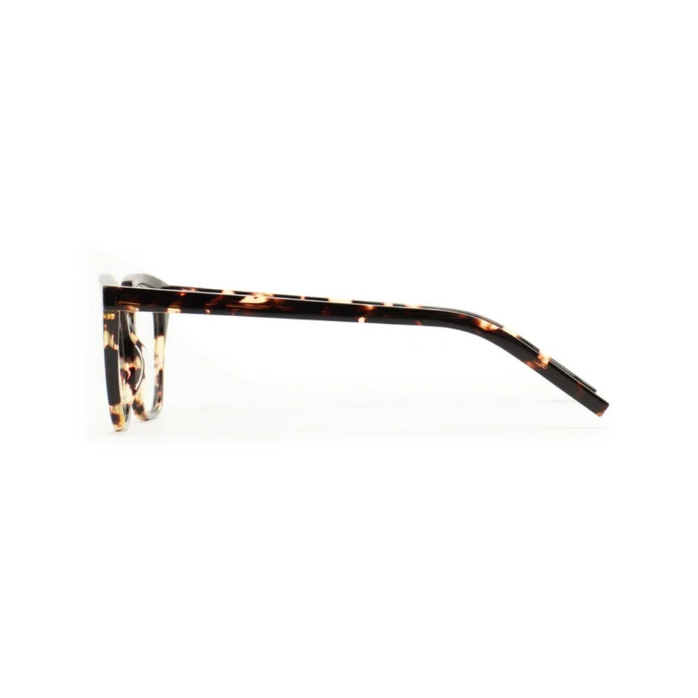 Kaleos Winner Havane Moucheté 02 vue de profil - Les Lunettes de Pauline